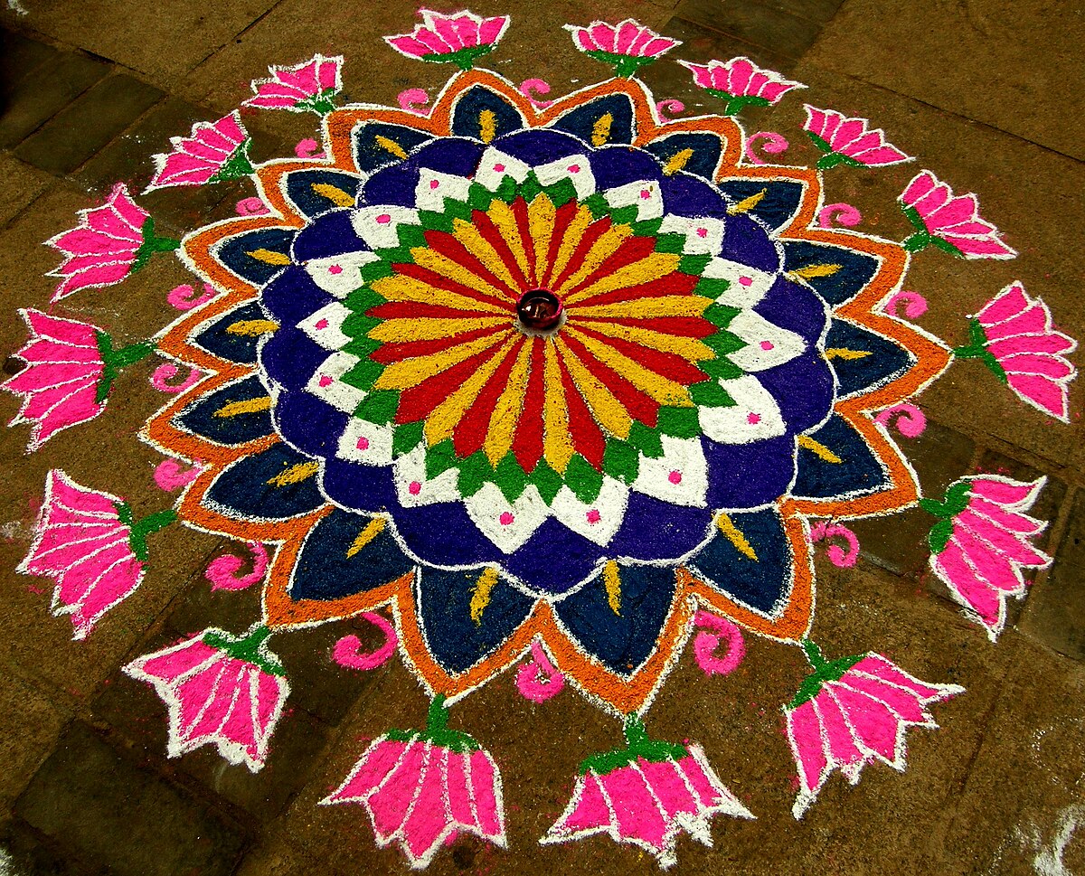 File:Rangoli,kolam,chennai,Tamil Nadu382.jpg - Wikimedia Commons