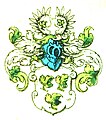 Wappen der Rauschenplatt, Siebmachers Wappenbuch von 1605, Braunschweiger Adel