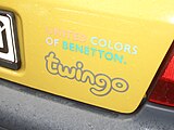 Twingo I edición especial United Colors of Benetton