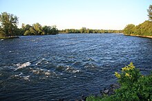 Spawning area on Richelieu River at Chambly Riviere Richelieu Chambly 2.jpg