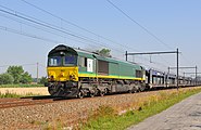 Class 66 locomotive of Rurtalbahn