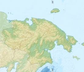 Острів Врангеля. Карта розташування: Чукотський автономний округ