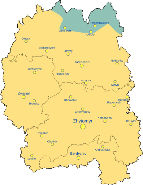 File:Russian Occupation of Zhytomyr Oblast.svg