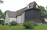 Säby kyrka från nordväst