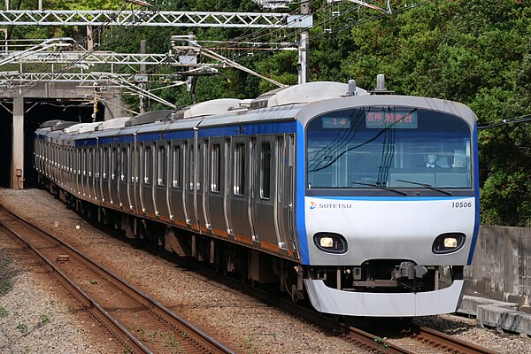 A 10000 series EMU in October 2020