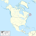 Saint Pierre and Miquelon in North America.svg