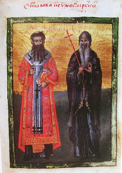 File:Saint Simeon Nemanja with his son Sava.jpeg