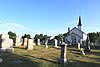 Saint Thomas Evangelical Lutheran Church Cemetery Kebebasan Township Michigan.JPG