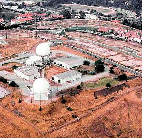The former J-31 San Pedro JSS ARSR-1 radar site, California