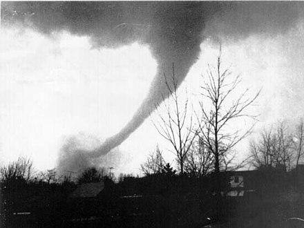 The Cincinnati Area F5 tornado - photo taken near Bridgetown