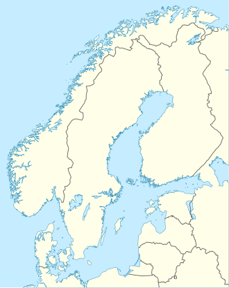 Evropsko prvenstvo u rukometu za žene 2020. na karti Scandinavia