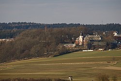 Güneyden görülen Gattendorf Kalesi