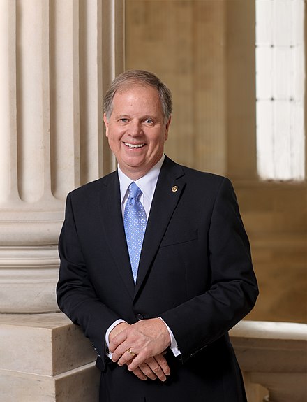 Tuberville's opponent in the 2020 senate race was the incumbent Senator Doug Jones
