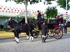 Carriage at the Seville Fair