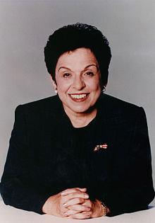 Donna Shalala during her term as a Secretary of Health and Human Services. Shalala portrait.jpg