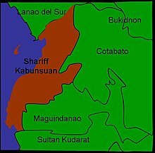 Map of Shariff Kabunsuan ShariffKab.jpg