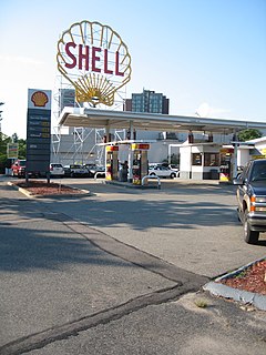 Shell Oil Company "Spectacular" Sign United States historic place