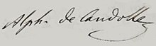 Signature De Candolle 1863.jpg