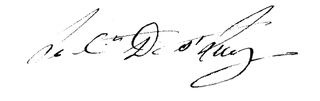 signature d'Athanase Conen de Saint-Luc