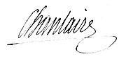 signature de Pierre-Gilles Chanlaire