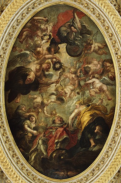 File:Sir Peter Paul Rubens (1577-1640) and studio - The Apotheosis of James I - RCIN 408414 - Royal Collection.jpg