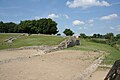 Français : Site archéologique de Jublains, France. Site du théatre.