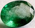 Colombian emerald. The country is the largest producer of emeralds in the world, and Brazil is one of the largest producers