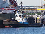 Thumbnail for File:Smit Ebro (tugboat, 2009), IMO 9476408, Port of Rotterdam.JPG