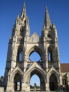 Ruine der Abteikirche Saint-Jean-des-Vignes