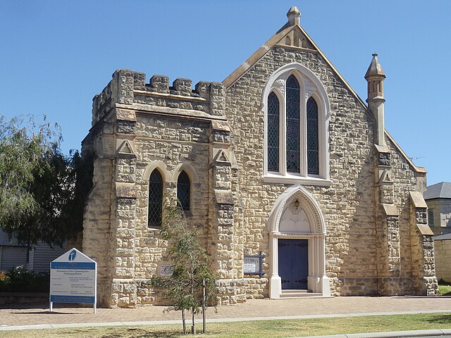 Front of St Columba's Presbyterian Church, Peppermint Grove