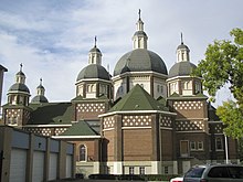 View of the side of the cathedral, from the south St Josaphat from S.jpg