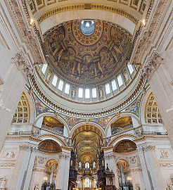 St Paul's Cathedral Interior Dome