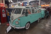 1963 Volkswagen Type 2 23-Window Super Deluxe Microbus with Eriba Puck