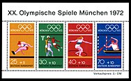 Stamps of Germany (BRD), Olympiade 1972, Blockausgabe 1972, Markenblock 2.jpg