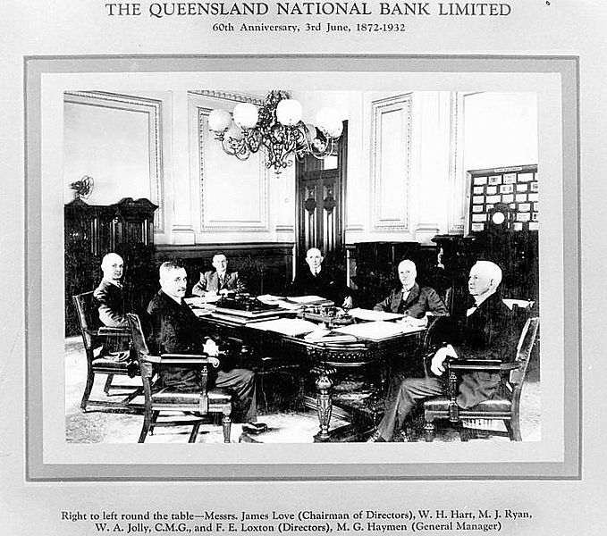 File:StateLibQld 1 90768 Board of Directors of the Queensland National Bank Limited, Brisbane, 1932.jpg