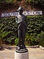 Statue of Lord Horatio Nelson unveiled by Peter Caruana in front of the South Bastion in 2005