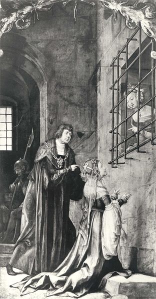 Empress "Faustina" visiting St. Catherine