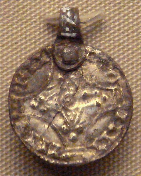 Sven Estridson coin pendant, found in Mildenhall, Suffolk. British Museum.