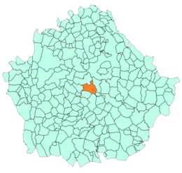 Valdetórtola - Carte