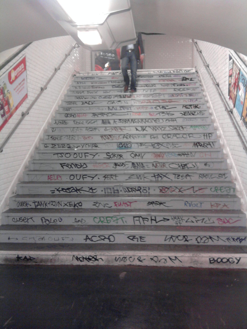  Marches du métro Saint-Ambroise (Paris 11e)