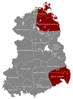 Øst-Tyskland: Navn, Historie, Geografi