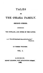 Tales of the O'Hara Family, Second Series, 1826