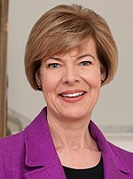 Thumbnail for File:Tammy Baldwin, official portrait, 113th Congress (cropped).jpg