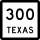 Texas 300.svg