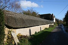 A thatched wall in Church Street