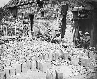 British pressed steel, 2-gallon petrol cans - Strong, but heavy and expensive