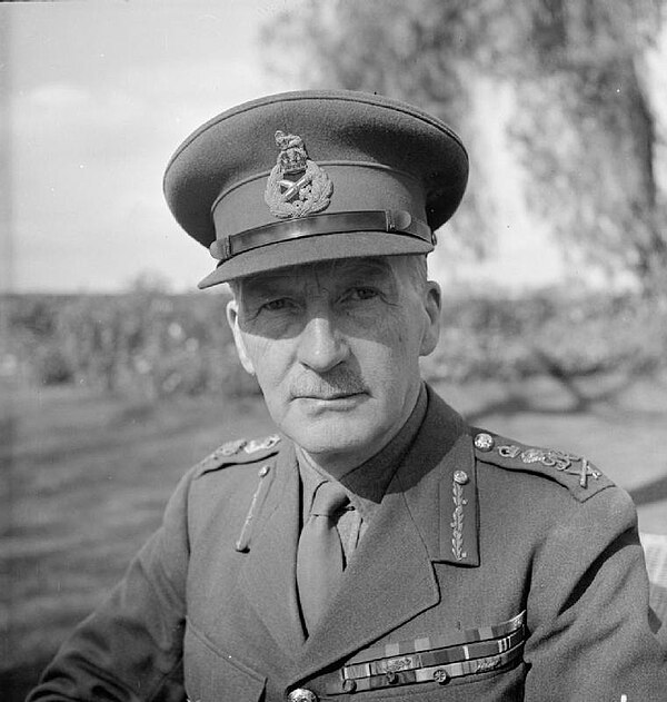 Sir John Dill in Egypt, 18 February 1941.