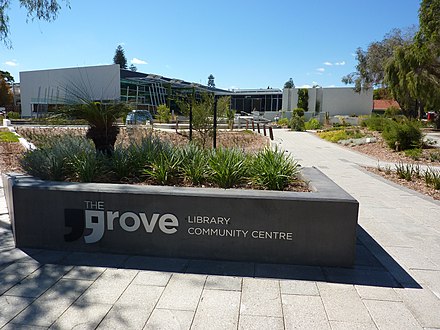 The Grove Library, jointly managed by Cottesloe, Mosman Park and Peppermint Grove councils