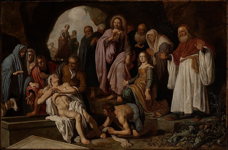 File:The Raising of Lazarus by Pieter Lastman Mauritshuis 393.jpg