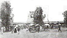 Entrance to Nairobi railway station in 1899 The entrance to the Nairobi Railway Station in 1899.jpg